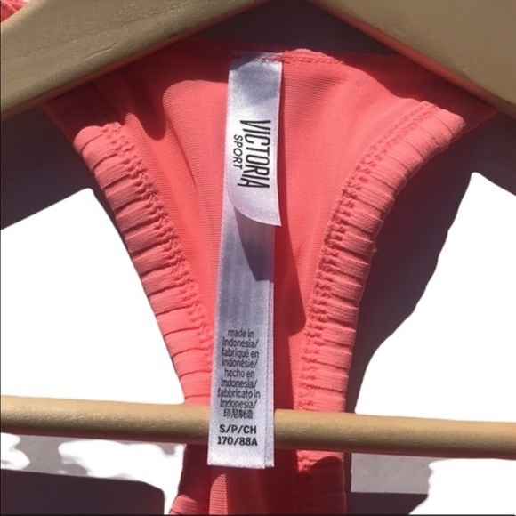 Victoria's Secret Sport Ribbed Henley Style Bodysuit - Picture 7 of 16